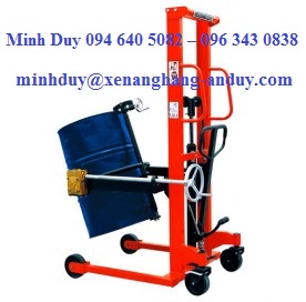 Xe nâng tay, quay đổ phuy cao hiệu Everlift